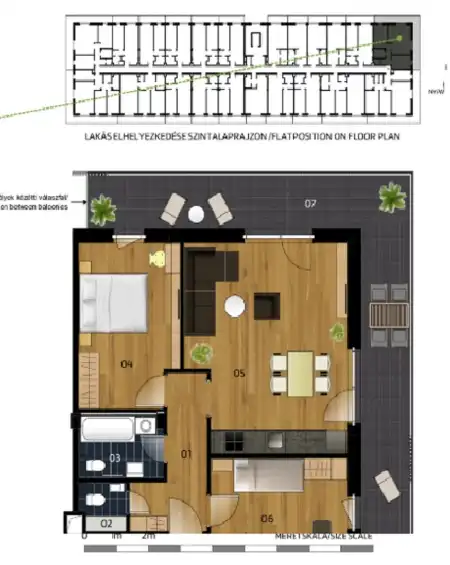 eladó új építésű lakás, Vác