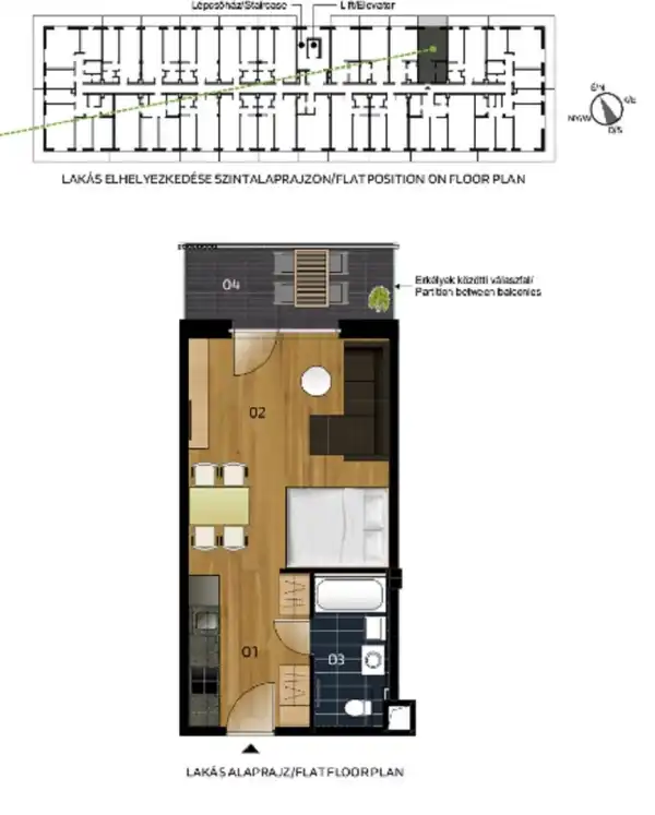 Eladó új építésű lakás, Vác 1 szoba 31 m² 49.2 M Ft