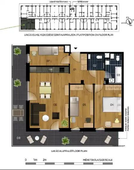 eladó új építésű lakás, Vác