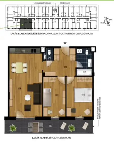 eladó új építésű lakás, Vác