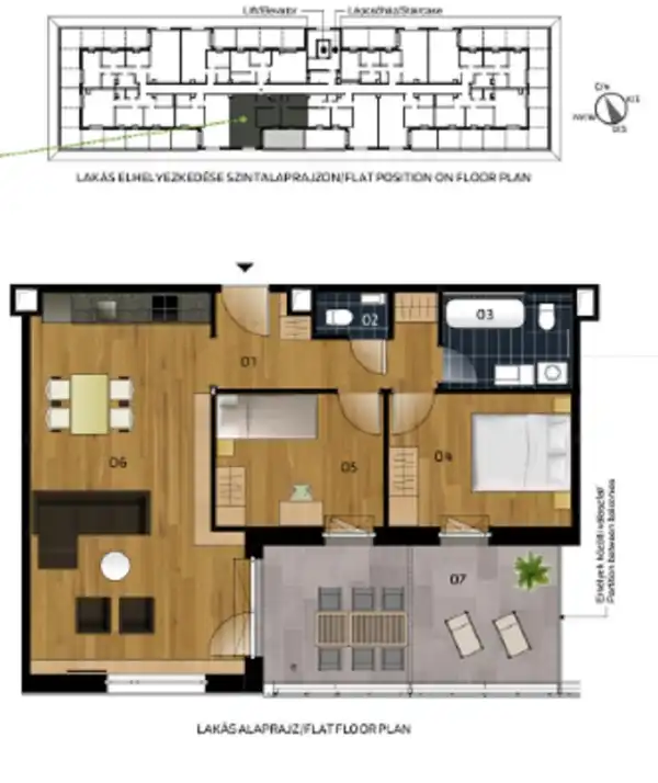 Eladó új építésű lakás, Vác 3 szoba 65 m² 100 M Ft