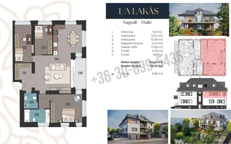 eladó új építésű téglalakás, Budapest, XII. kerület