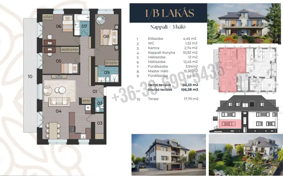 eladó új építésű téglalakás, Budapest, XII. kerület