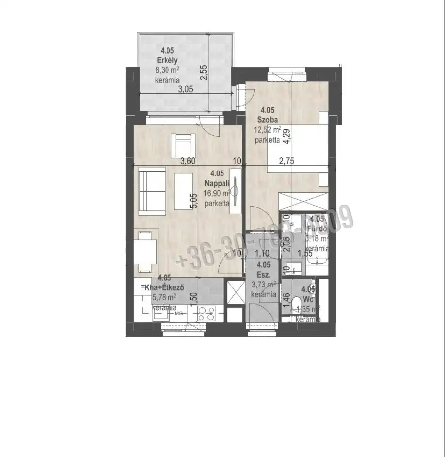 eladó új építésű téglalakás, Budapest, XIII. kerület