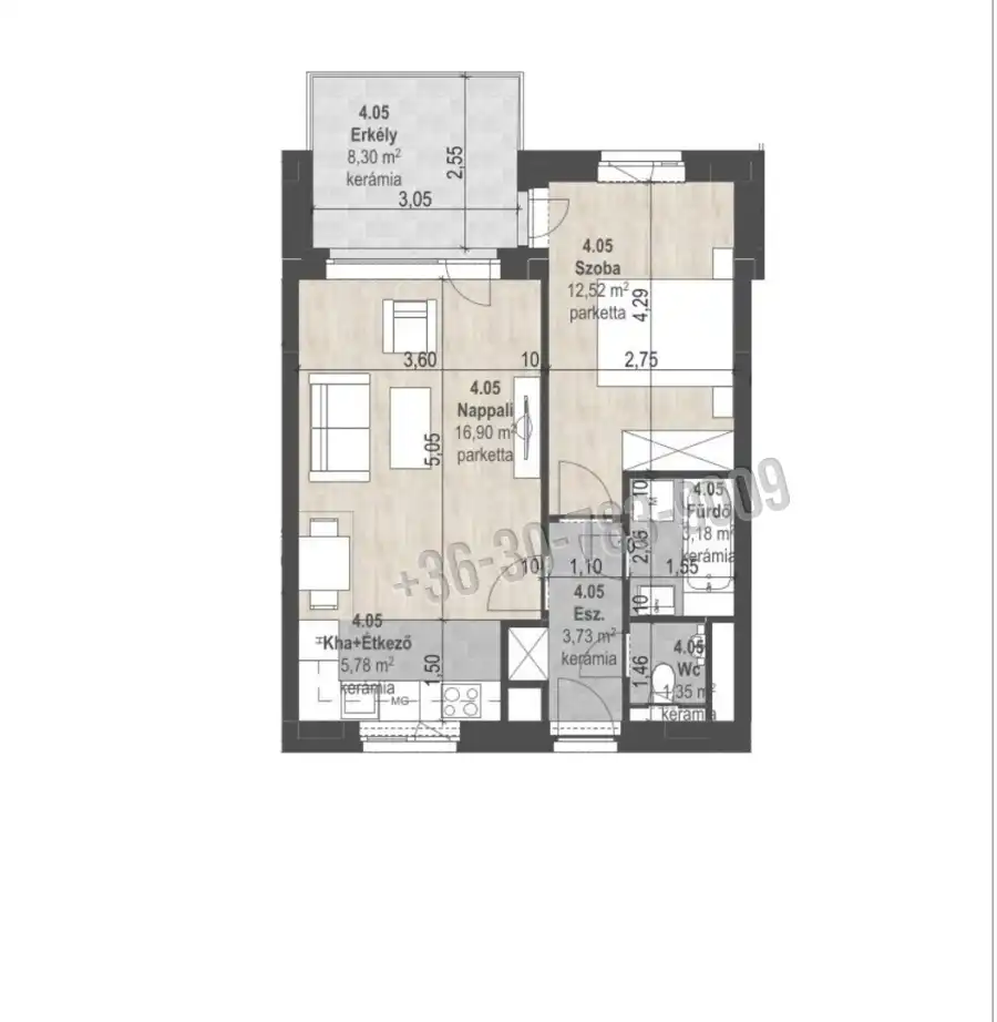 eladó új építésű téglalakás, Budapest, XIII. kerület