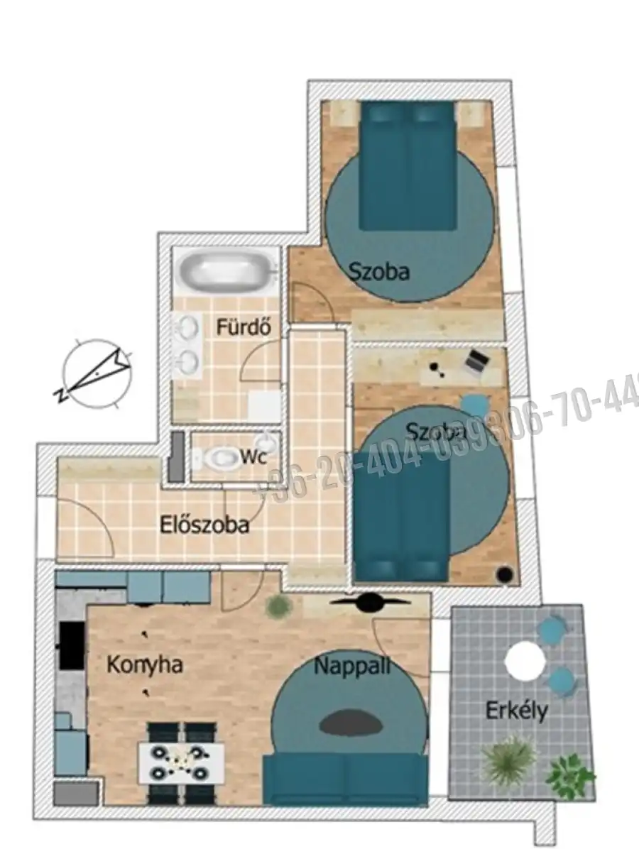 eladó új építésű téglalakás, Budapest, XIII. kerület