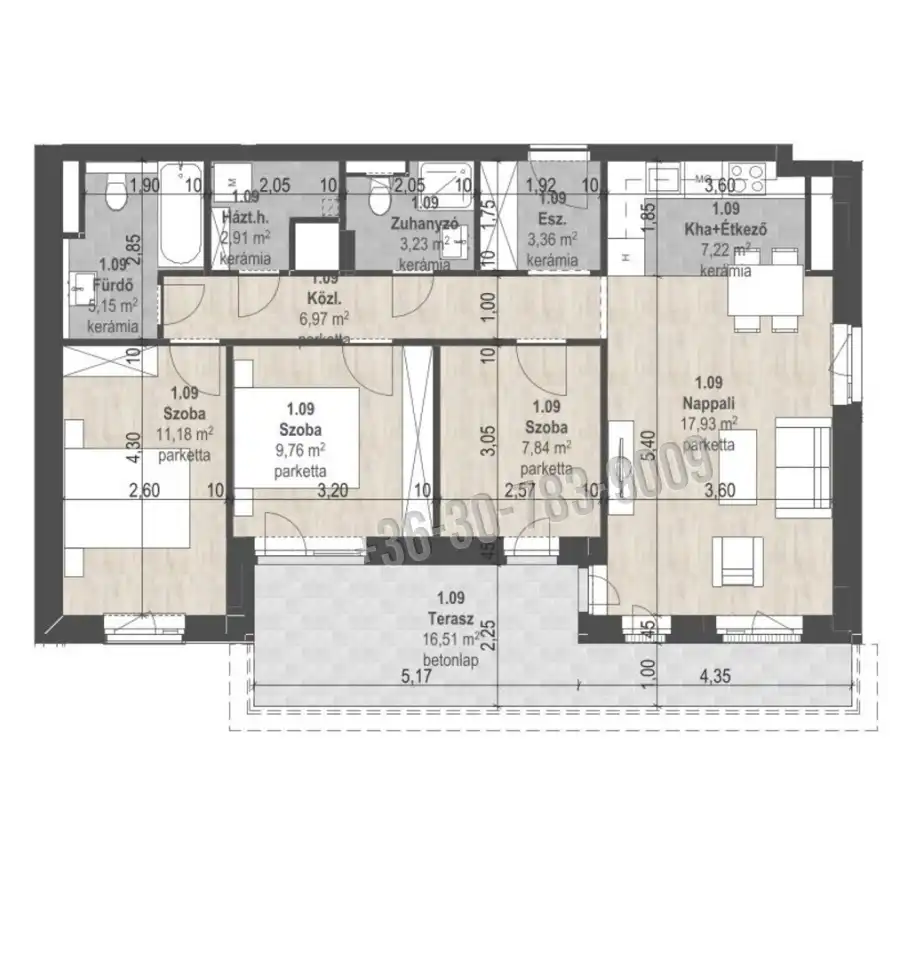 eladó új építésű téglalakás, Budapest, XIII. kerület