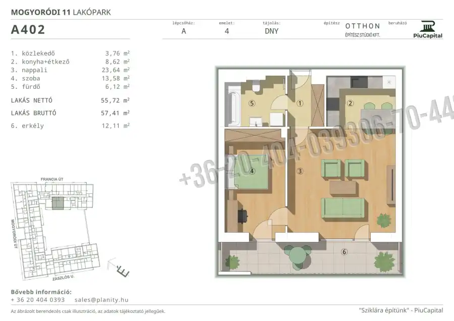 eladó új építésű téglalakás, Budapest, XIV. kerület