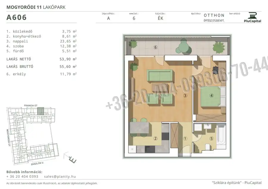 eladó új építésű téglalakás, Budapest, XIV. kerület