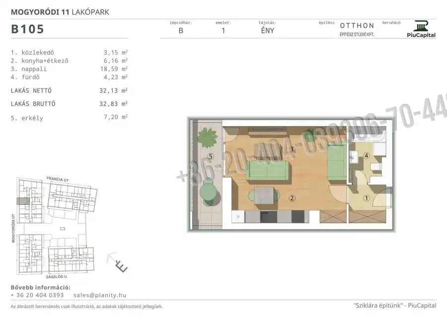 eladó új építésű téglalakás, Budapest, XIV. kerület