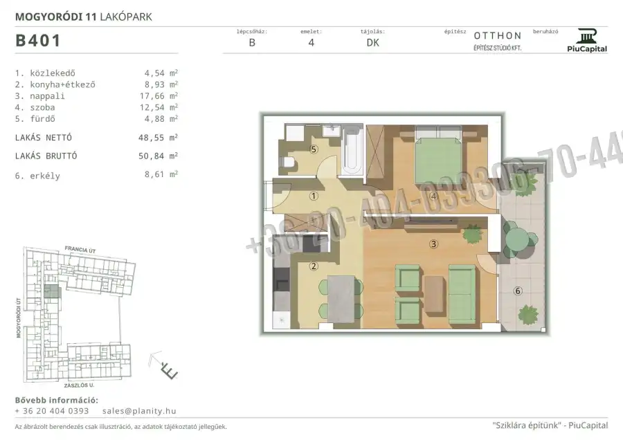 eladó új építésű téglalakás, Budapest, XIV. kerület