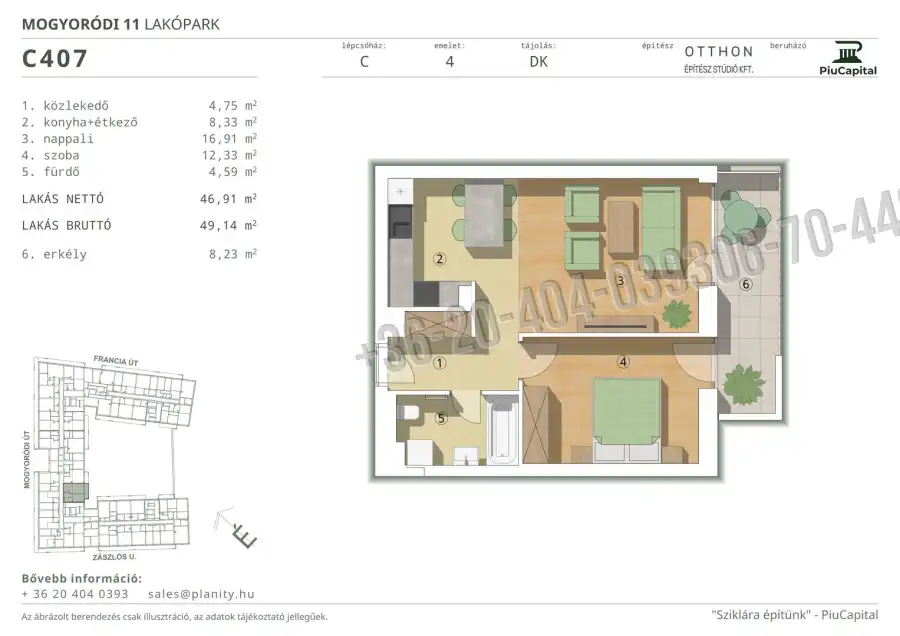 eladó új építésű téglalakás, Budapest, XIV. kerület