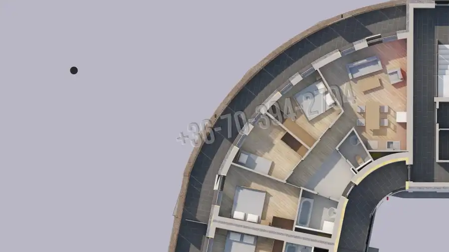 eladó új építésű téglalakás, Oroszlány