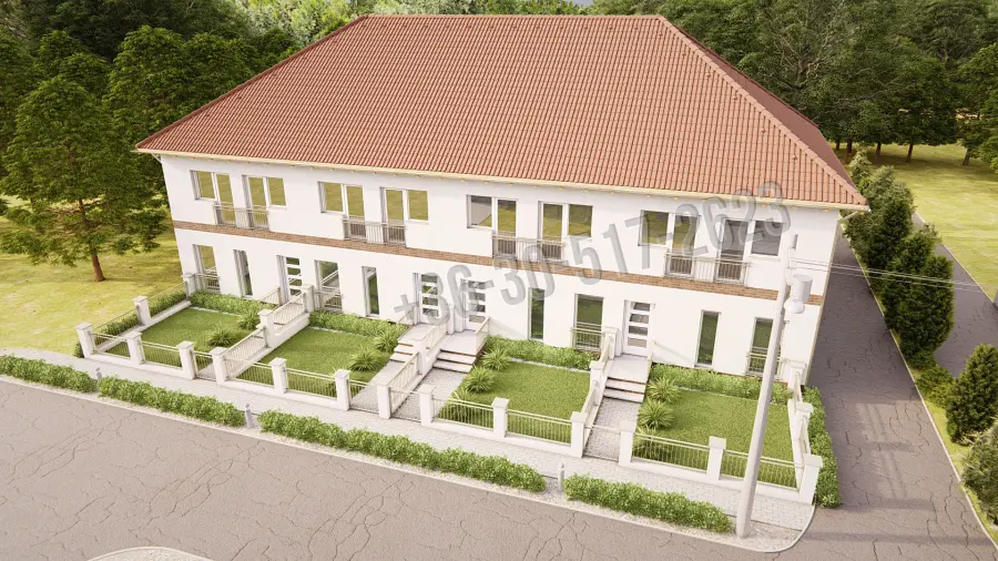 eladó új építésű téglalakás, Tolna