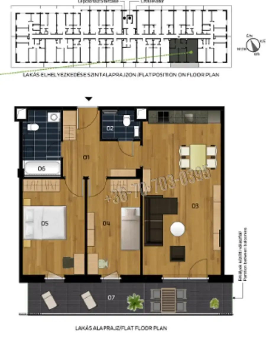 eladó új építésű téglalakás, Vác