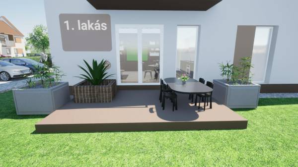 eladó újépítésű lakás, Nagyszentjános