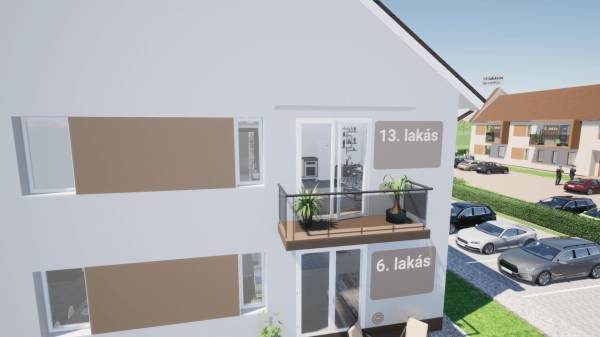 eladó újépítésű lakás, Nagyszentjános