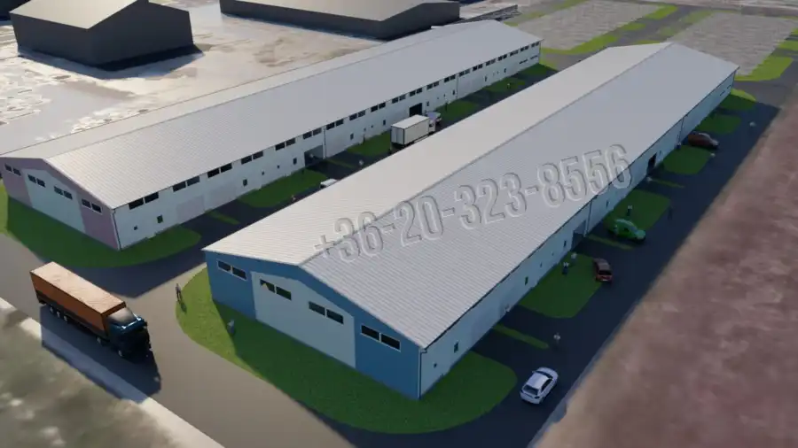 eladó újszerű ipari ingatlan, Nagytarcsa