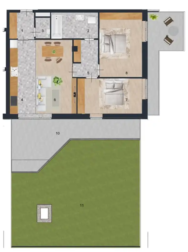 Eladó újszerű lakás, Budapest, XIV. kerület 3 szoba 75 m² 189 M Ft