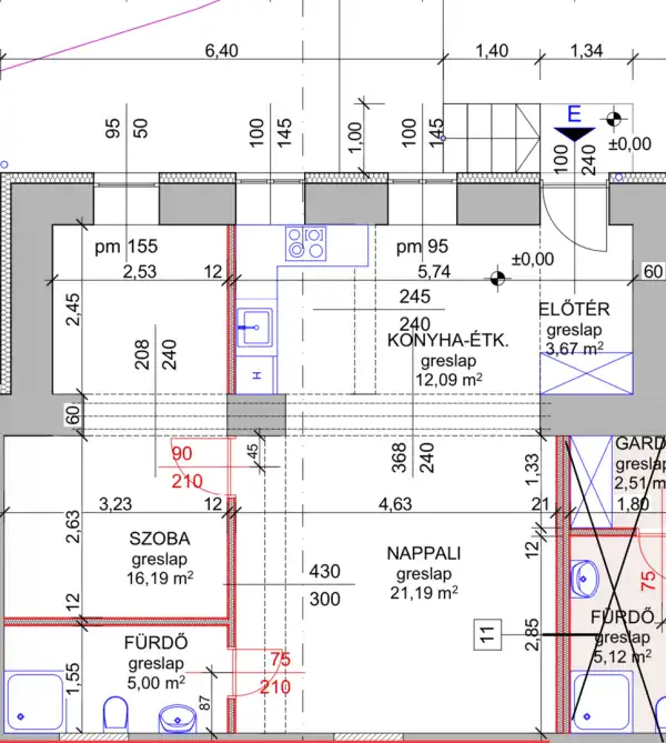Eladó újszerű lakás, Hatvan 2 szoba 58 m² 43.5 M Ft
