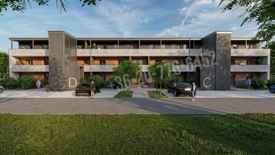 eladó újszerű téglalakás, Esztergom