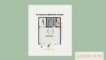 eladó üzlethelyiség utcai bejáratos, Szeged