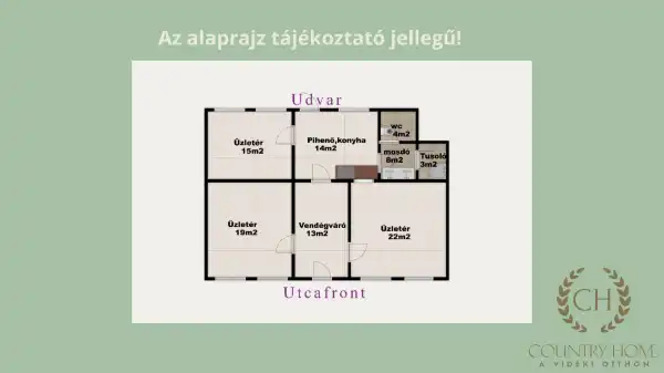 Eladó üzlethelyiség utcai bejáratos, Szeged 3 szoba 91 m² 91.5 M Ft