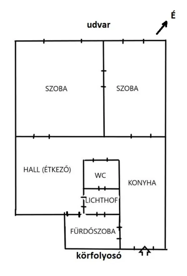 Kiadó ingatlan, Budapest, III. kerület 2 szoba 50 m² 300 E Ft/hó