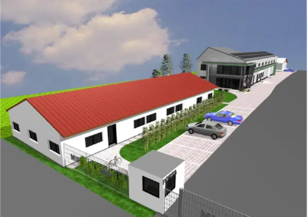 Kiadó új építésű csarnok, Martonvásár 273 m² 696 E Ft/hó + Áfa