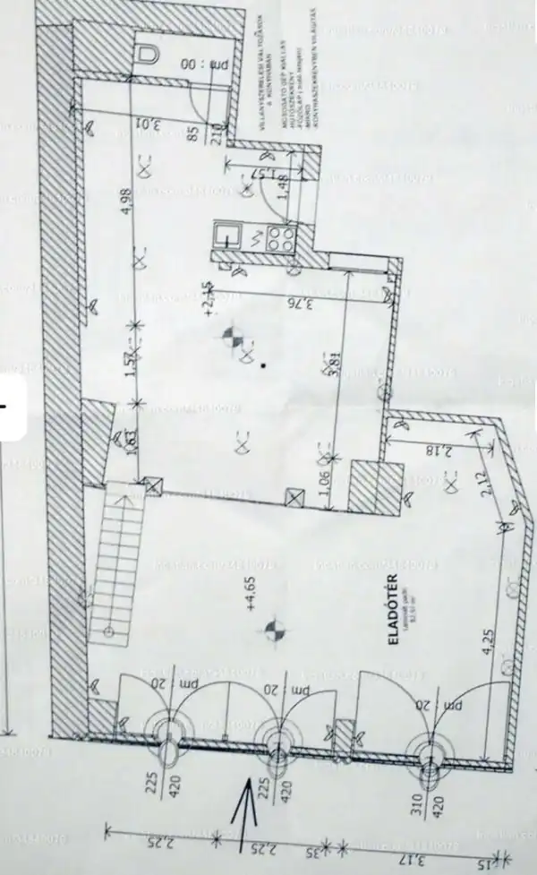 Kiadó üzleti ingatlan, Budapest, VI. kerület 119 m² 1.05 M Ft/hó