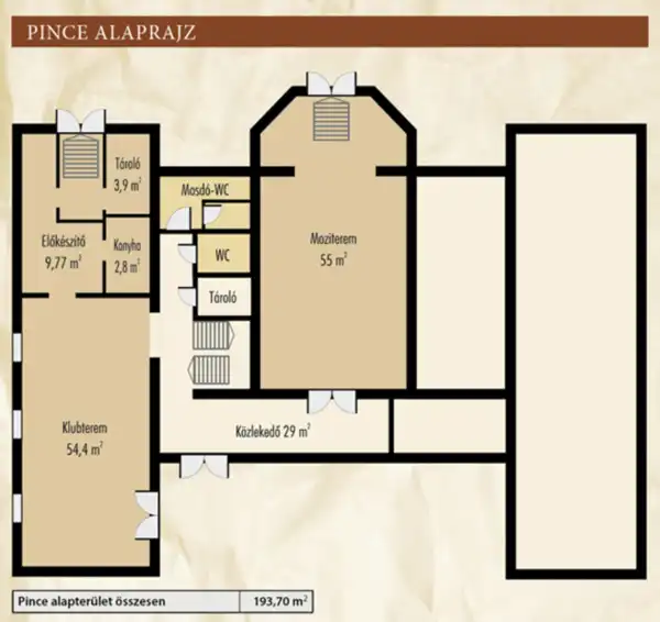 Kiadó vendéglátás, Győr 193 m² 714 E Ft/hó